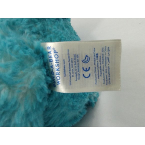 Build A Bear Workshop Blue Teal Cupcake Bear Sprinkles 16" Plush RETIRED 2017 - Picture 6 of 6